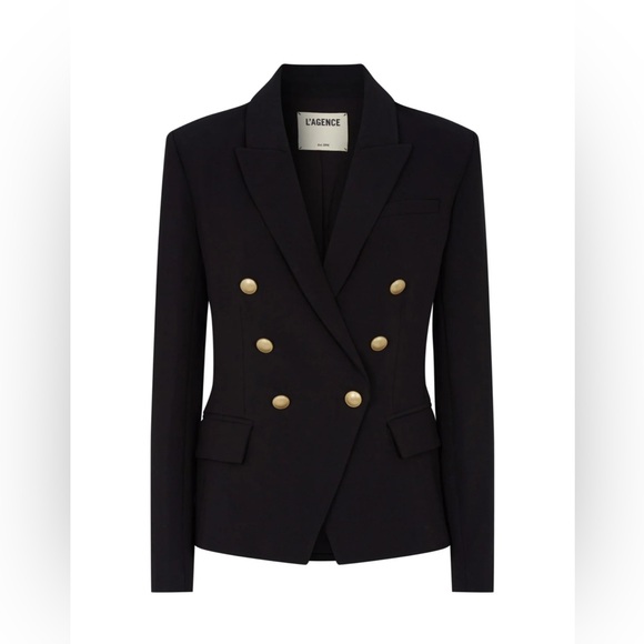 L'AGENCE Jackets & Blazers - L’Agence Kenzie Blazer In Black Women’s Size 2 New